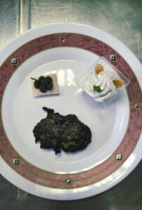 Farçous aveyronnais, Mousse de Causses et Toasts de tapenade